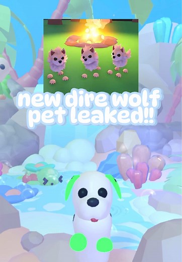 Adopt Me Werewolf? The New Exotic Dire Wolf Pet Explained