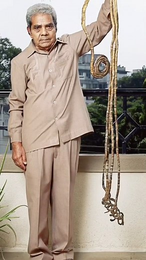 229K views · 1.5K reactions | Longest fingernails on a single hand - ever. Aggregate total length: 909.6 cm (358.1 in) by Shridhar Chillal  | Guinness World Records | Facebook