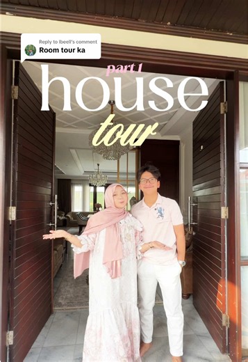 Replying to @Ibeell akhirnyaa house tour 🏡🥰🌷 saran dong diapain lagi bagusnya #abelzifa #housetour #homedecor #housedesign