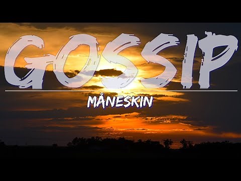 Måneskin - GOSSIP (Clean) (Lyrics) - Full Audio, 4k Video