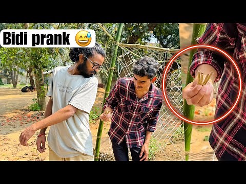 Bidi prank 😅 | no violence