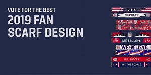21K views · 253 reactions | We've got our top 5️⃣! Help pick which will get made by voting for your favorite scarf design.  » ussoc.cr/scarf18 | U.S. Soccer | Facebook