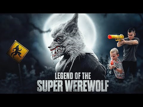 Werewolf Sneak Attack 16! The SUPER WEREWOLF Nerf Battle! S2E8