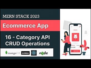 Category API CRUD Ecommerce Mern App | Mern Stack Project