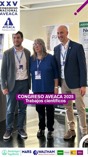 AVEACA on Instagram: "En el marco del Congreso AVEACA 2025 se entregaron los premios a los mejores trabajos científicos de la sala de Posters auspiciada por @boehringer_ingelheim ✔️1er Premio: Desprendimiento de retina bilateral asociado a mieloma múltiple: reporte de dos casos clínicos en perros. Autores: Parrinello Santiago y Ricart Cecilia ✔️2do Premio: Osteomelitis micótica diseminada en un canino: primer reporte de Schizophyllum commune confirmado por MALDI-TOF y PCR en Argentina. Autores B
