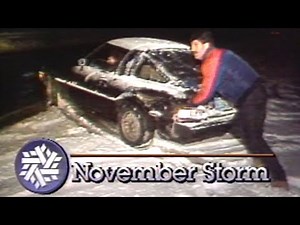 The Surprise 1987 Veteran's Day Snow Storm | Eyewitness News Vault