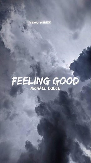 Michael Buble - Feeling Good (Lyrics) #lyrics #aestheic #explore #song #edit #shorts #viral