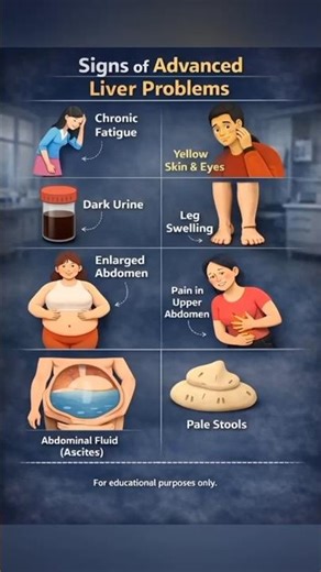 Advanced Signs of Fatty Liver Disease You Should Not Ignore