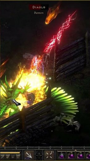 This Weapon MELTS Ubers – The Secret Power of Upgraded Demon Machine! #diablo2resurrectedbuild