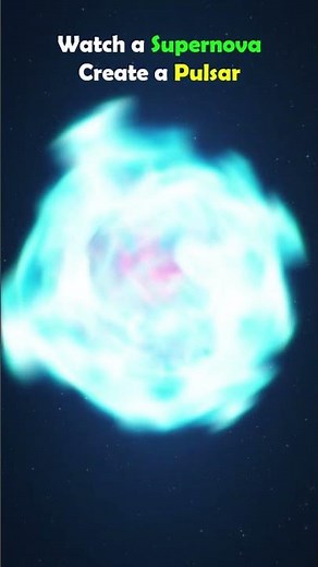 Watch a Supernova Create a Pulsar