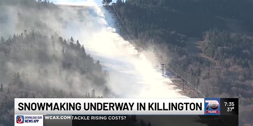 Resorts fire up snow-making machines