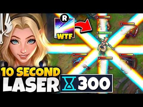 Lux with 300 Ability Haste is the most ridiculous thing you'll see today (SPAM LASERS)