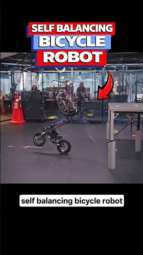 Self balancing bicycle robot