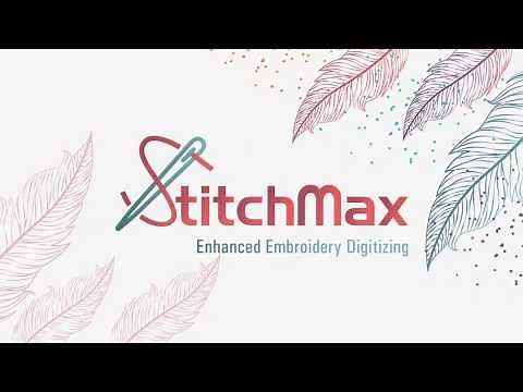StitchMax Demo Part-1 | shapes, effect, line fill | Drawing Methods in embroidery software