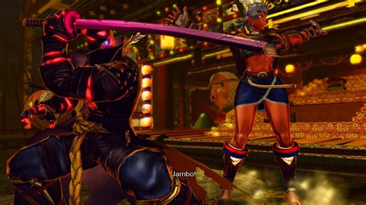 Street Fighter X Tekken playthrough - Yoshimitsu and Elena (Team Natural Power!)