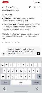 How to Use AI to Respond to Difficult Emails Calmly