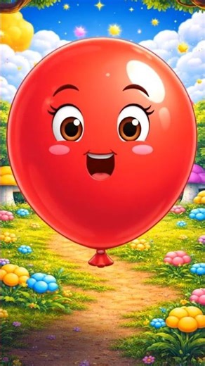 Learn Colors for Kids | Red Color Song 🔴 | What Color Is It? #shorts