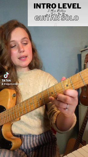 11K views · 157 reactions | Super Easy Guitar Solo using the E Minor Pentatonic ✨ #guitarlesson #guitartutorial #easyguitar #beginnerguitar | Big Universe Music | Facebook