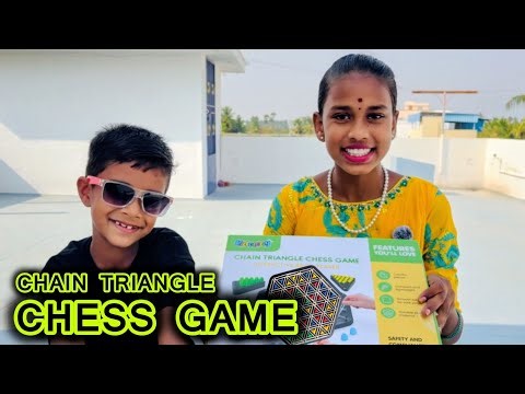 Unboxing Chain Triangle Chess Game won Diary Milk Chocolate 🍫| HishorLakshaya | #unboxing #gift