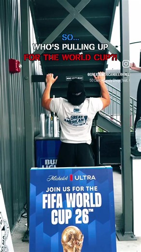 World Cup action begins Thursday June 11TH! Every Match, Every Goal on the big screens! #worldcup #newengland #beerhall #summerofsoccer
