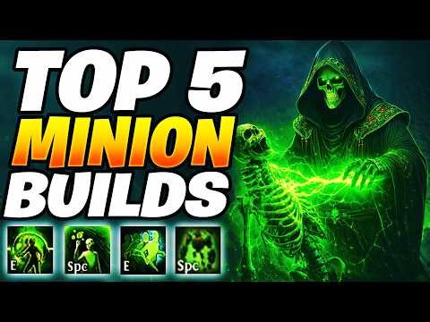 TOP 5 NEW BEST MINIONS BUILDS IN POE 3.28! POE Minion Build 3.28 (NEW META)