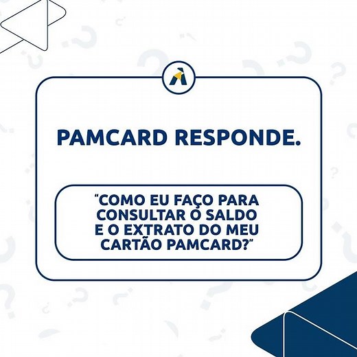 Pamcard Responde | Como consultar saldo e extrato no aplicativo Pamcard?