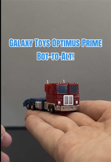 Incredible Galaxy Toys Optimus Prime Transformation