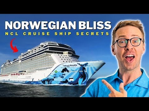 Norwegian Bliss: BEST NCL Cruise Ship Tour with Secret Spots
