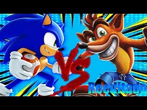 Crash VS. Sonic | DUELO DE RAP [REEDITADO]