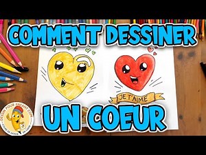 Comment dessiner un COEUR très facilement | Dessin Pour Enfant