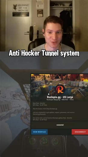 Vincent🧟‍♂️🩶 on Instagram: "Anti hacker tunnel in Rust #rust #rustconsole #rustplayer #facepunch #rustsurvival"
