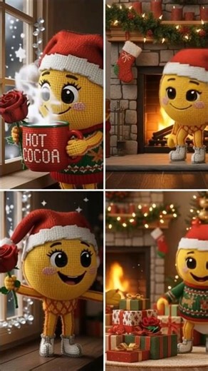 My Cross Stitch Story Emoji With Rose