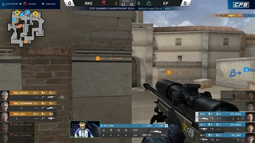 2024CFSSC世界锦标赛丨全场回放：8.26-5 小组赛 RKE vs EP 第一场