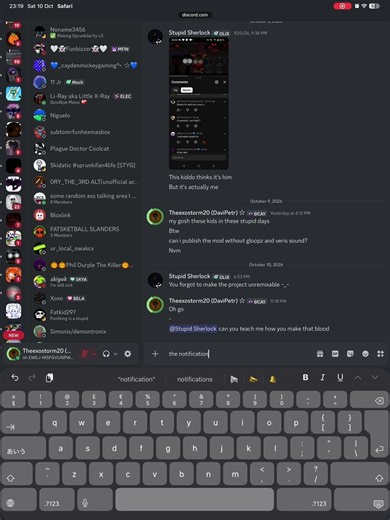 My discord notification sound is weird…