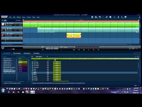 Magix Music Maker - How To Make a Simple Beat
