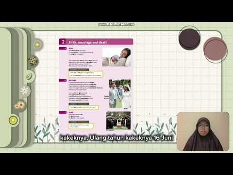 English Text Reading assignment (Chapter 2 : Birth, Marriage, and Death)