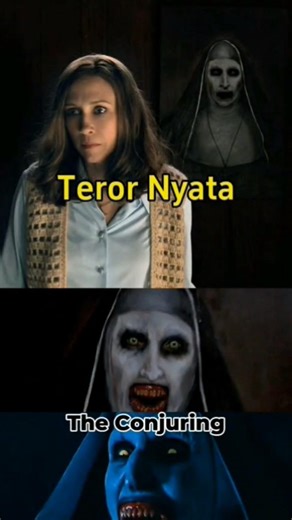 Teror tak kasat matamulai mengintaiThe Conjuring menghadirkan kengerian nyata#filmhoror#urbanlegend