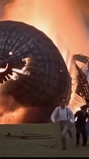 Blimp Bursts Into Flames #fyp #fypシ #fypシ゚ #viral #funny