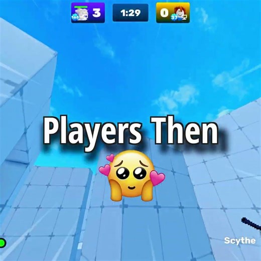 Players NOW vs THEN in Roblox Rivals #roblox #rivals #robloxrivals