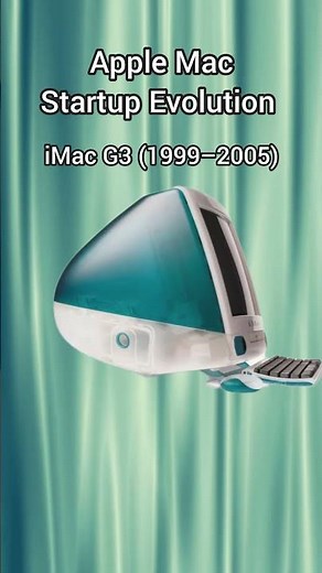 Apple Mac Startup Evolution #apple #evolution