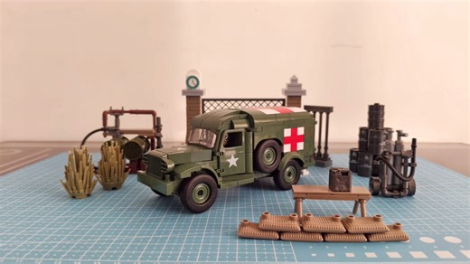 【COBI】2257 WC54救护车