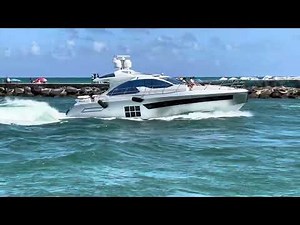Haulover Inlet Humble Speed Boaters As They Try To Navigate Strong Current