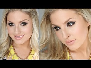 One Brand Tutorial ♡ Simple Smokey Eye ♡ Maybelline The Nudes Palette!