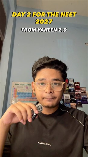 A Productive Day 2 as a NEET 2027 Dropper | Study Vlog #studyvlog