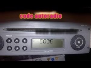 [TUTO] code autoradio