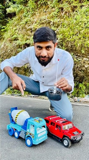 Best Remote Control Tiger Mixer Truck Unboxing #shorts #shortvideo #shortsfeed