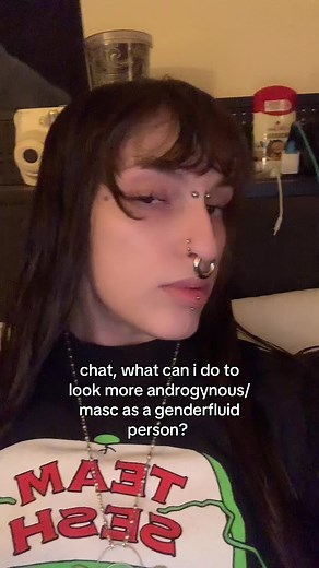 there are just some days i wanna look more androgynous and/or masc leaning. any tips? #amygduhhhla #fyp #genderfluid #androgynous #tips