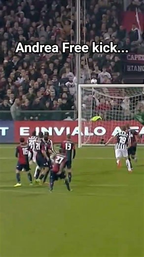 Andrea Pirlo free kick