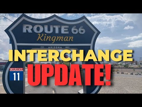 Interstate 11 Kingman Arizona Road Construction Progress