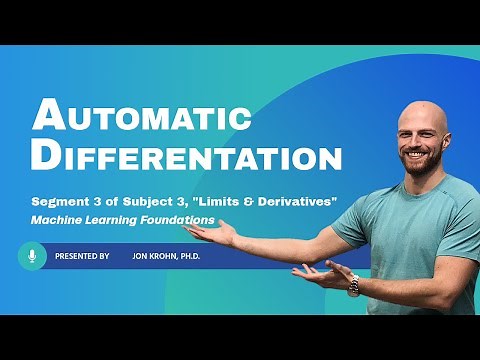 Automatic Differentiation – Segment 3 of Subject 3, "Limits & Derivatives" – ML Foundations